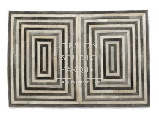 Ковер ручной работы Jacaranda Carpets Leather LT568 Dark Grey